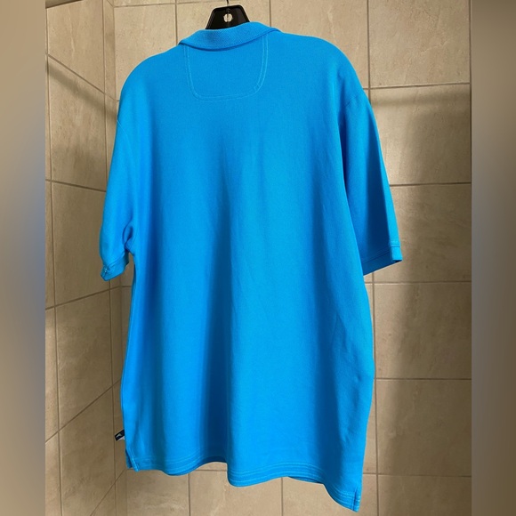 EUC Tommy Bahama men's 3-button placket polo shirt, size Large - Picture 2 of 9